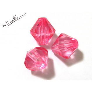 Růžové cínovky malé, 6 mm