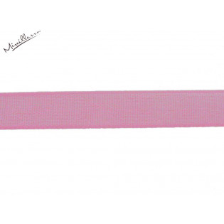 Stuha šifonová, fialovo/růžová, 6 mm