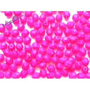 Růžové reflexní ohňovky, 4 mm