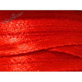 Saténová červená, 3 mm