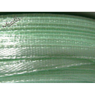 Saténová pastelově zelená, 3 mm