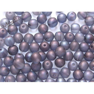 Modro fialové kuličky, 5,5 mm