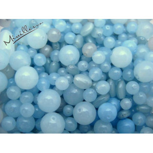 Mix Isabela světle modré perle