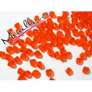 Oranžové cínovky, 4 mm