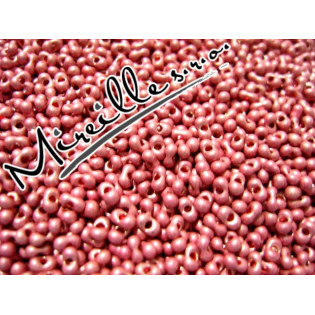 Farfale růžové metalic, 4,3 mm