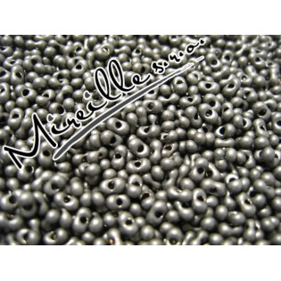 Farfale šedé metalic, 4,3 mm