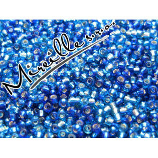 Mix rokajlové korálky modrých odstínů, 2 mm