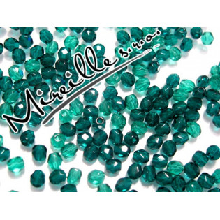 Mix emerald odstínů, 4 mm