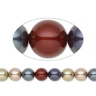 Mix voskové perle Crystals Jewel, 6 mm