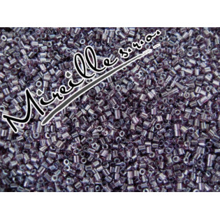 Sekaný fialový listrovaný rokajl, 3 mm
