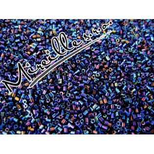 Jemný sekaný rokajl IRIS modro/fialový, 1,2-1,4 mm