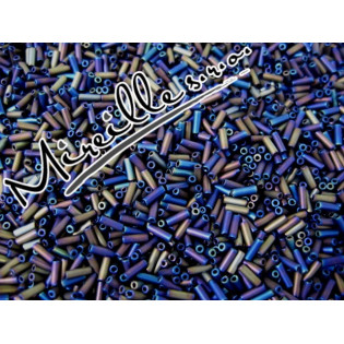 Jemný sekaný rokajl IRIS modro/fialový, 4 mm