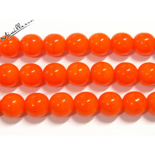 Kuličky radiálně oranžové, 7,5 mm