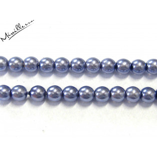 Voskové perle lila, 5 mm
