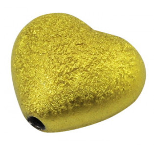 Hrubé srdíčko žluté, plastové 29 mm