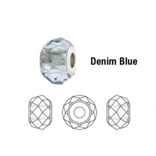 Crystals BeCharmed Briolette, Denim Blue