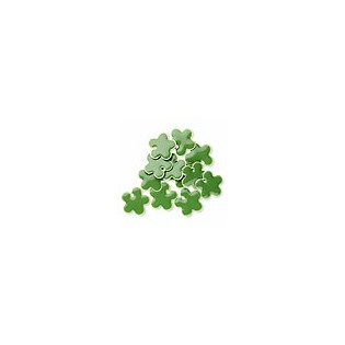 Zelená květina smalt, 15 mm